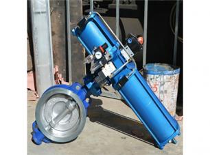 對夾(jia)式氣動(dong)硬密封(fēng)蝶閥 對夾式(shì)氣動硬(yìng)密封蝶(die)閥