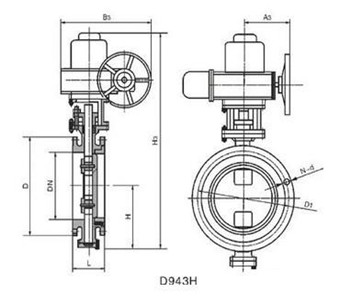 電動調(diào)節蝶閥 電動(dòng)調節蝶閥