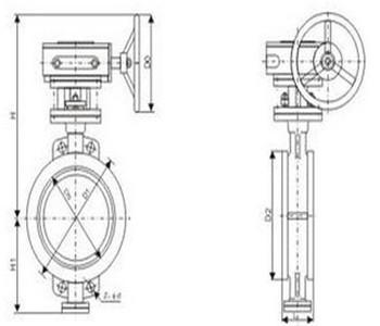 硬密封(feng)蝶閥 硬密封蝶(die)閥