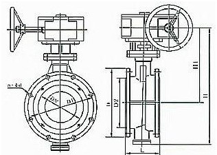 D343H硬密封蝶(die)閥 D343H硬密封蝶閥(fá)